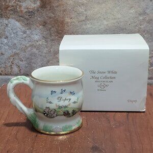 Lenox Disneys Snow White Mug Collection Dwarf Dopey Mug 2004 NIB